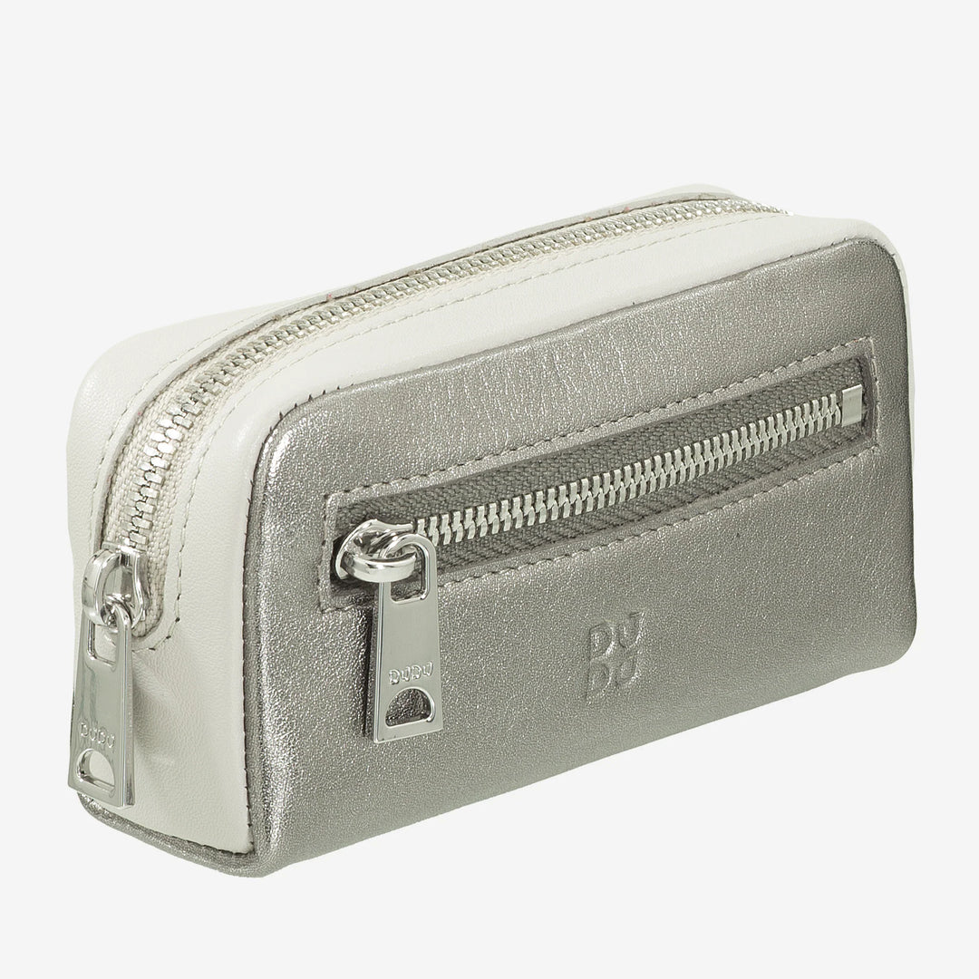 DUDU 彩色男女通用真皮小牛皮钥匙圈