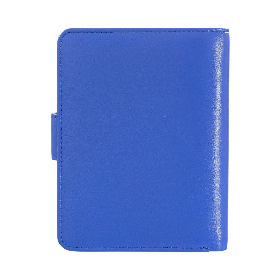 DUDU Cartera para Mujer de Piel Suave Colorida con Bloqueo RFID, Monedero con Cremallera y Tarjetero