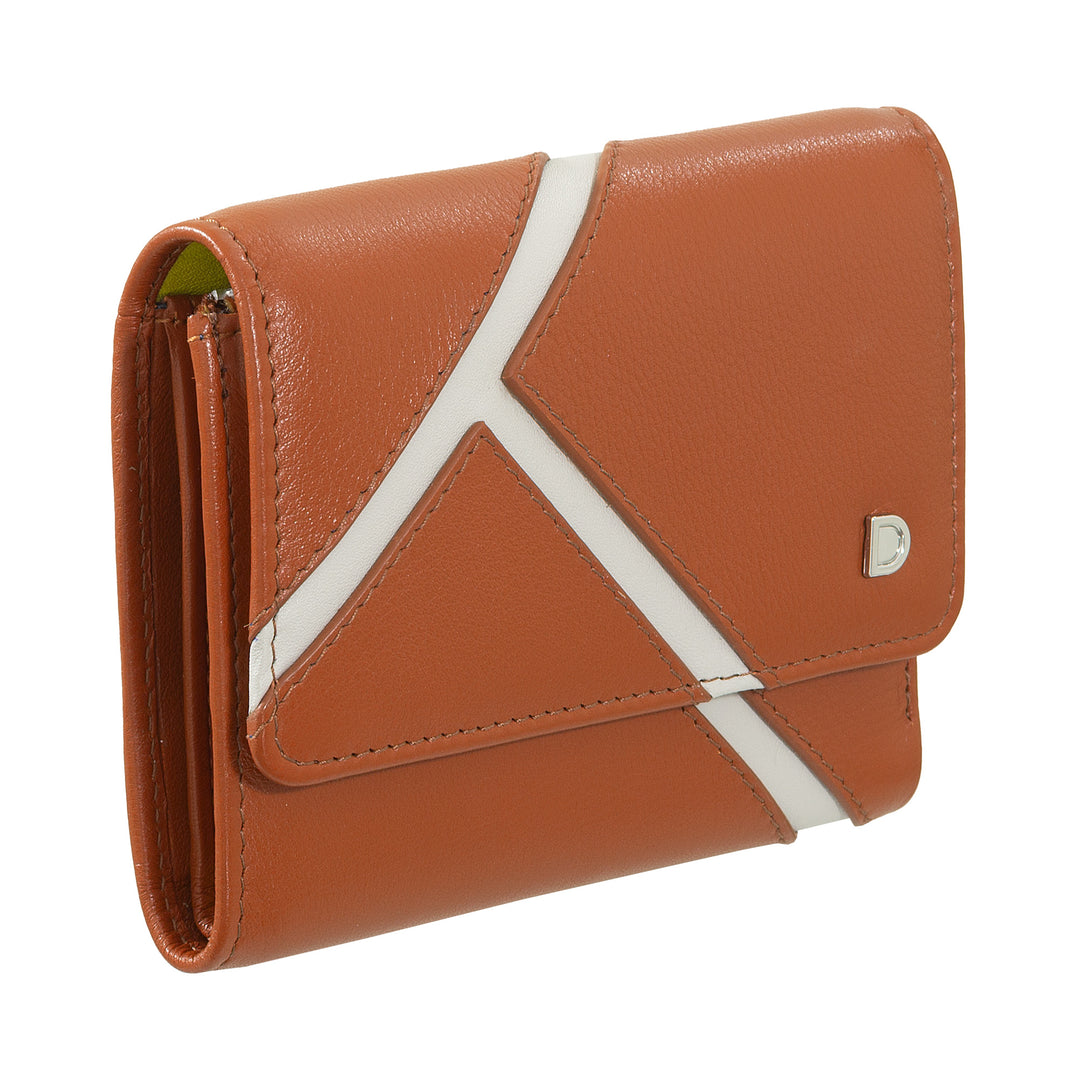 Dudu Damen Frauenleitete Frau inspiriert von Tennis - kompakt mit Kreditkartenhalter, Tür mit Reißverschlussscharnier