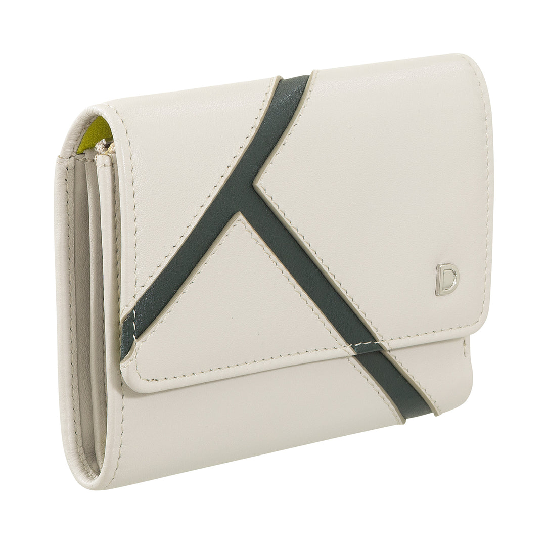 Carteira feminina pequena de couro DUDU inspirada no tênis – compacta com porta-cartão de crédito, porta-moedas com zíper e dinheiro