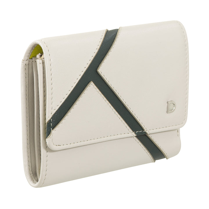 Carteira feminina pequena de couro DUDU inspirada no tênis – compacta com porta-cartão de crédito, porta-moedas com zíper e dinheiro