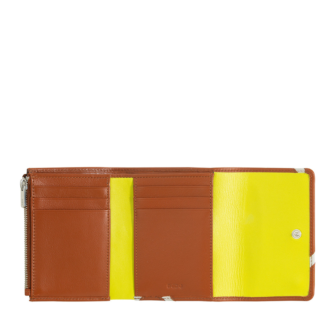 Dudu Damen Frauenleitete Frau inspiriert von Tennis - kompakt mit Kreditkartenhalter, Tür mit Reißverschlussscharnier