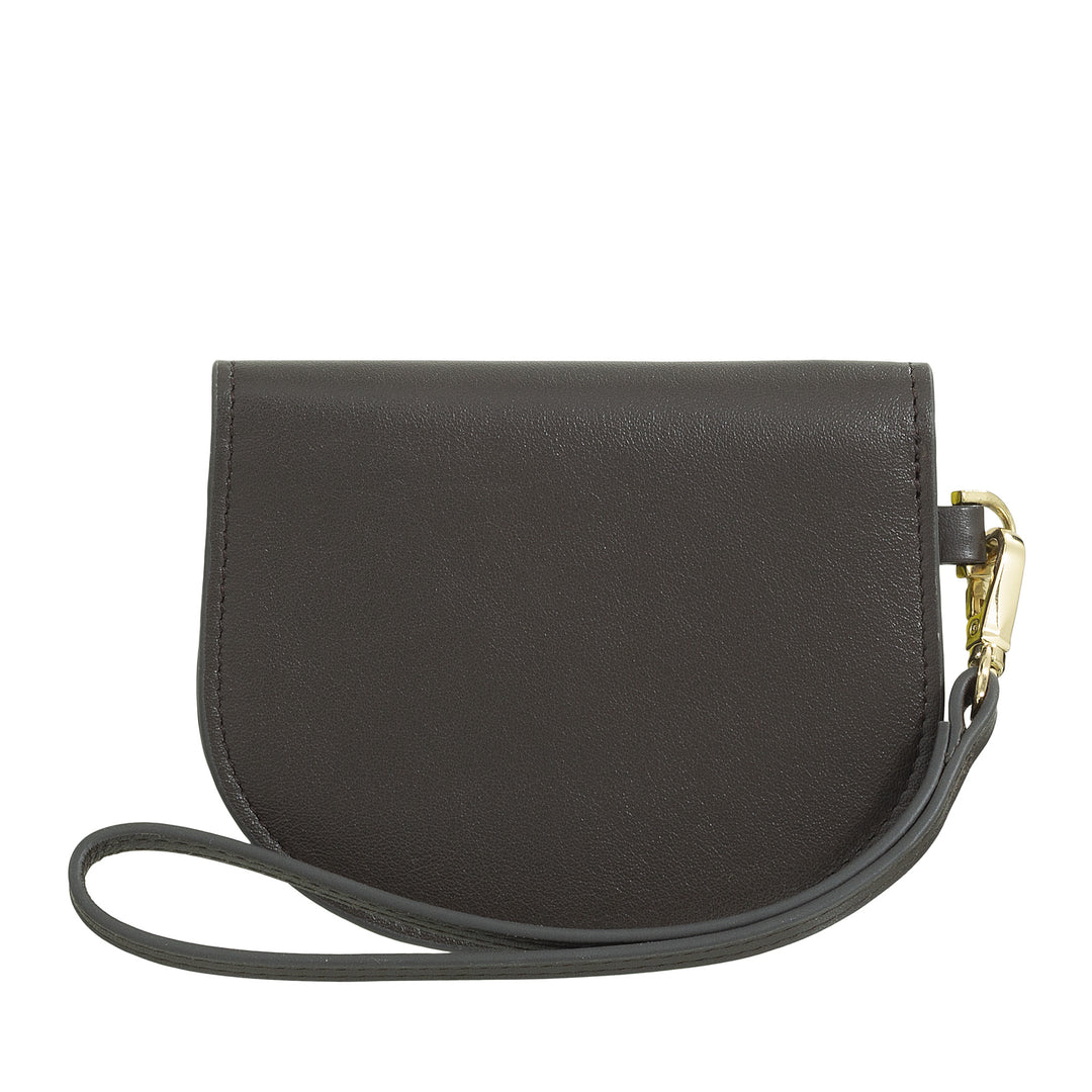 DUDU Women's Wall Wallet Wallet, Small Colorful Portfolio Portamonete Carter Banknotes with Laccetto