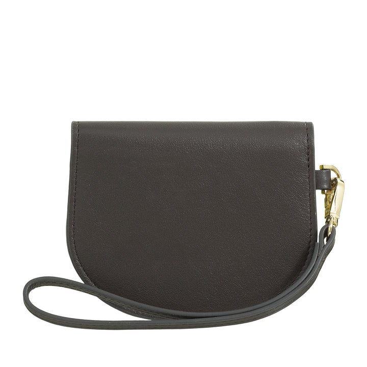 DUDU Women's Wall Wallet Wallet, Small Colorful Portfolio Portamonete Carter Banknotes with Laccetto