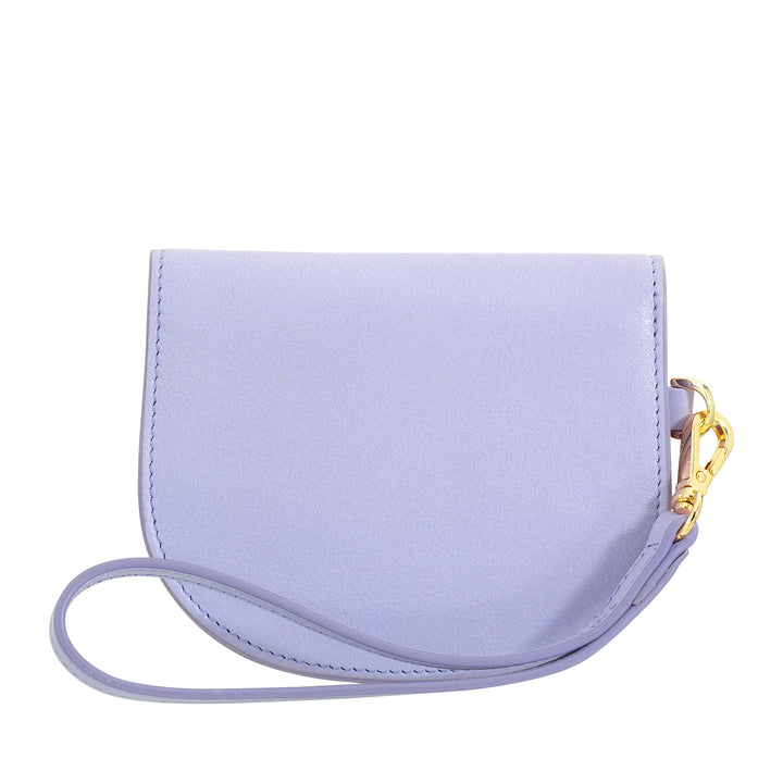 DUDU Women's Wall Wallet Wallet, Small Colorful Portfolio Portamonete Carter Banknotes with Laccetto