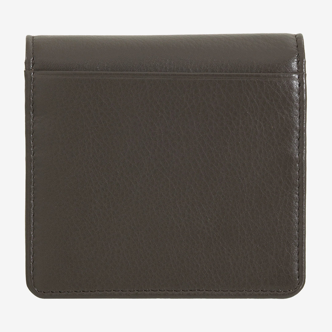 DUDU Small Ultra Compact Colorful RFID Shielded Leather Women's Wallet with Internal Zip and 8 Card Holders