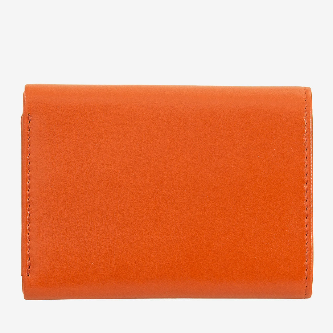 DUDU Portafoglio Uomo Piccolo in Pelle, Portafogli Donna, Design Compatto con Portamonete Porta Banconote e Carte