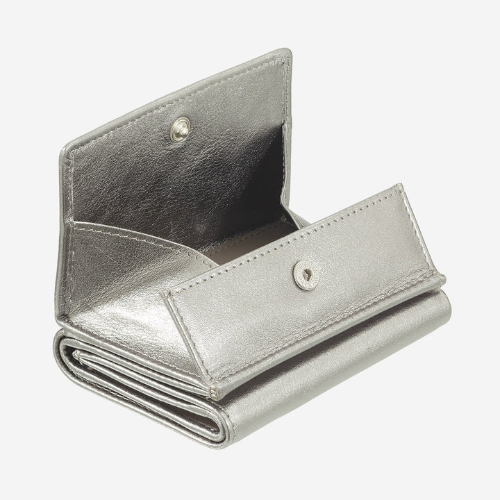 DUDU Portafoglio Uomo Piccolo in Pelle, Portafogli Donna, Design Compatto con Portamonete Porta Banconote e Carte