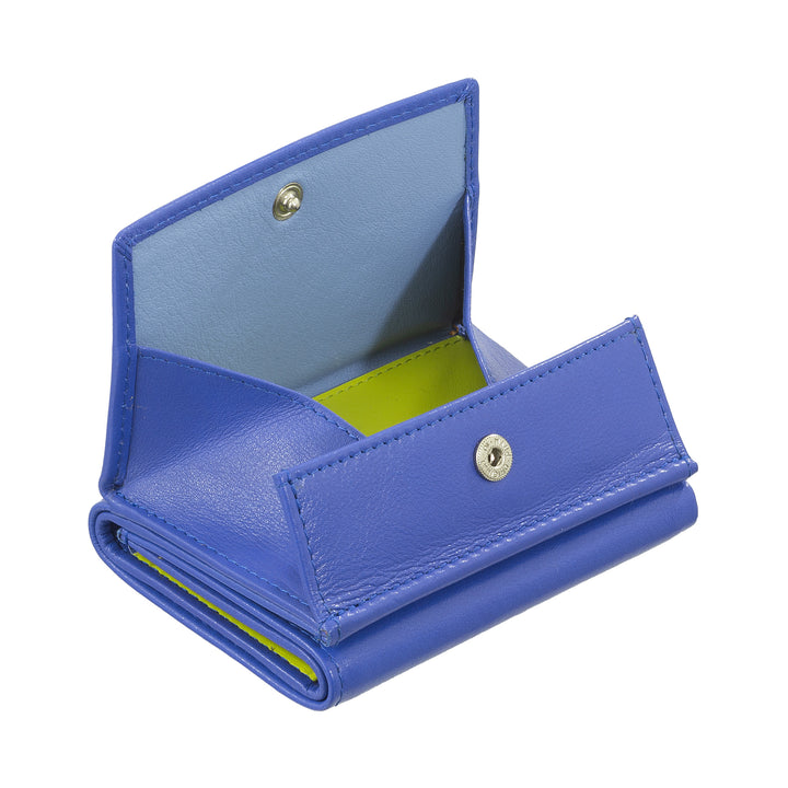 محفظة رجالية صغيرة من الجلد من DUDU، محافظ نسائية، تصميم مدمج مع محفظة عملات معدنية للأوراق النقدية والبطاقات