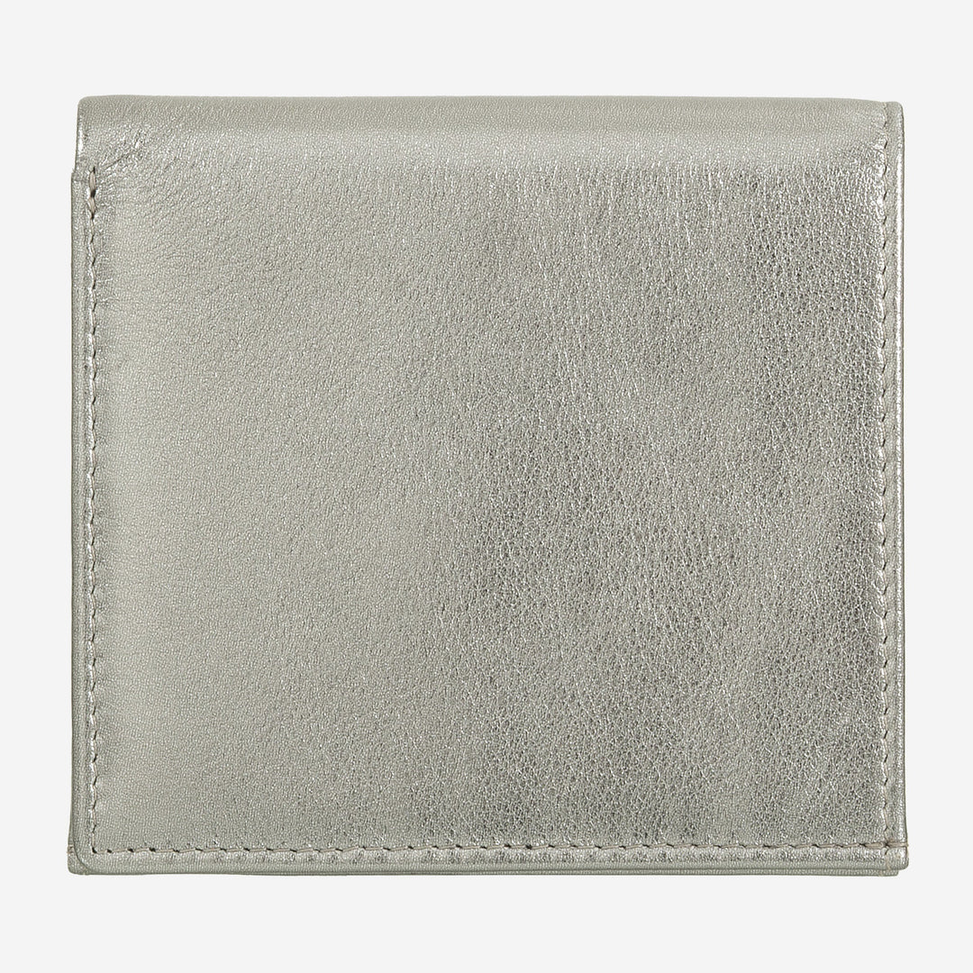 DUDU Wielokolorowy skórzany portfel RFID na karty i monety