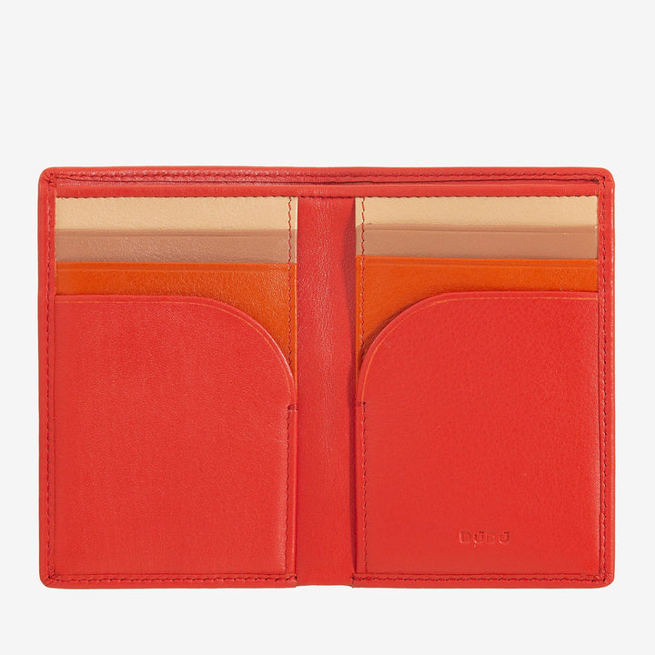 DUDU Cartera pequeña de piel para hombre, cartera compacta y delgada con tarjetero, tarjetero para billetes, monedero con cremallera, con protección RFID