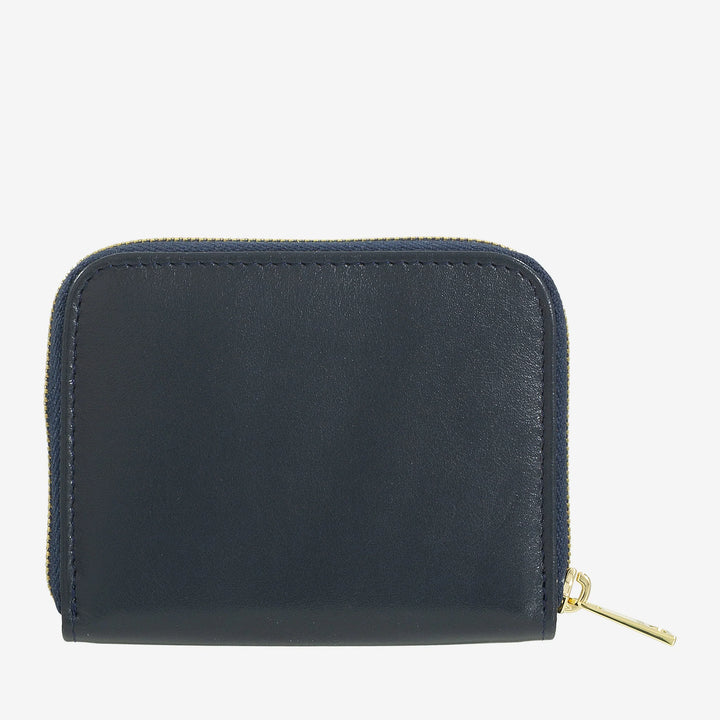 DUDU Monedero de Bolsillo Pequeño para Hombre y Mujer en Piel de Color con Cremallera, Tarjeteros, Cartera Compacta