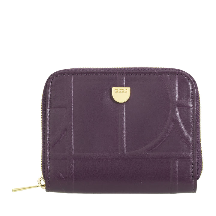 DUDU Portamonete Uomo Donna Piccolo Tascabile in Pelle Stampata con Cerniera, Tasche Porta Tessere - Portafoglio Piccolo Compatto