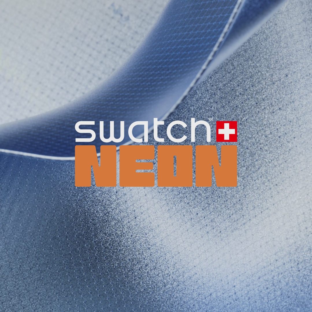 Swatch घड़ी नियॉन वेव मूल क्रोनो 42 मिमी SUSJ404