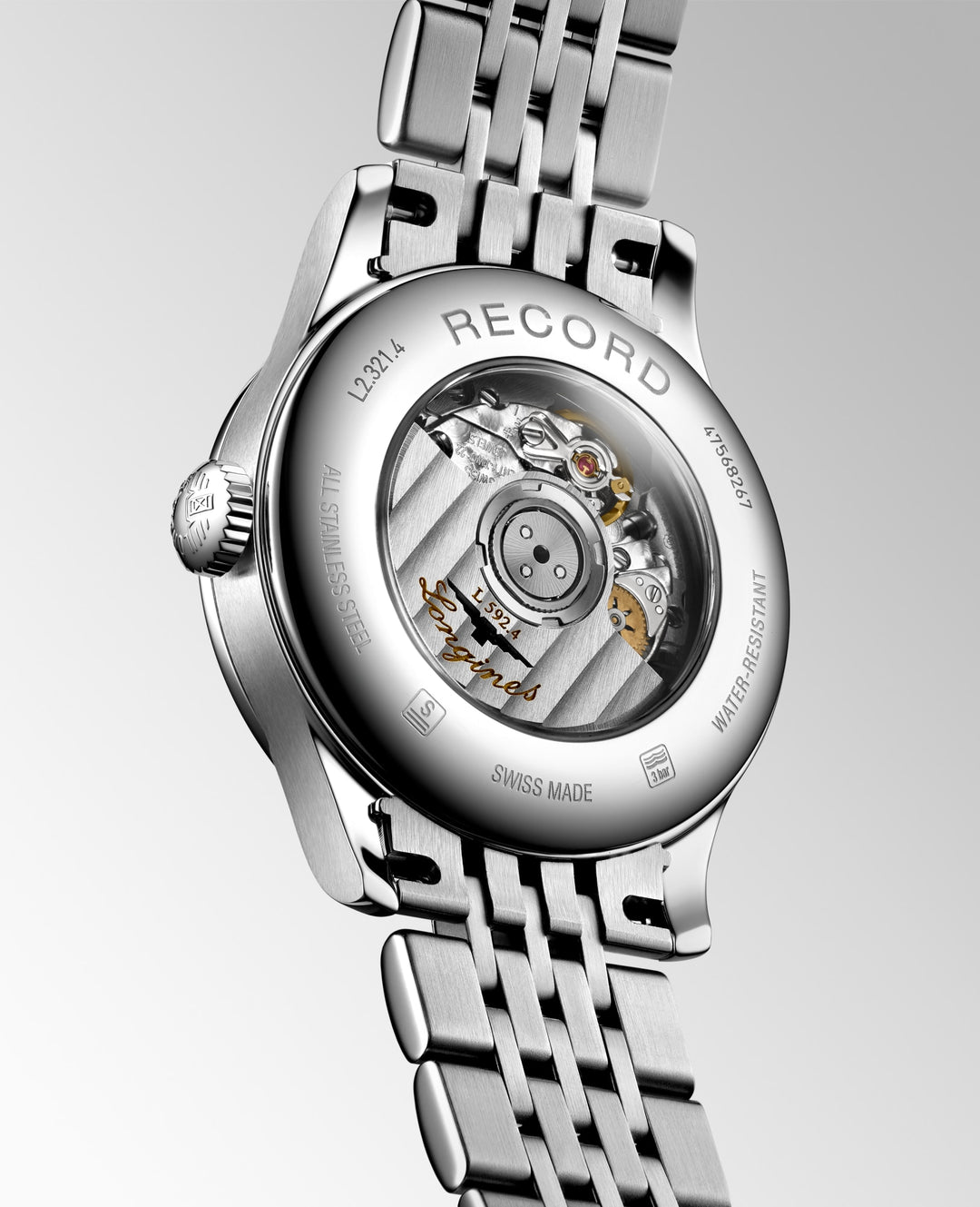 Longines orologio Record 30 mm L2.321.4.11.6