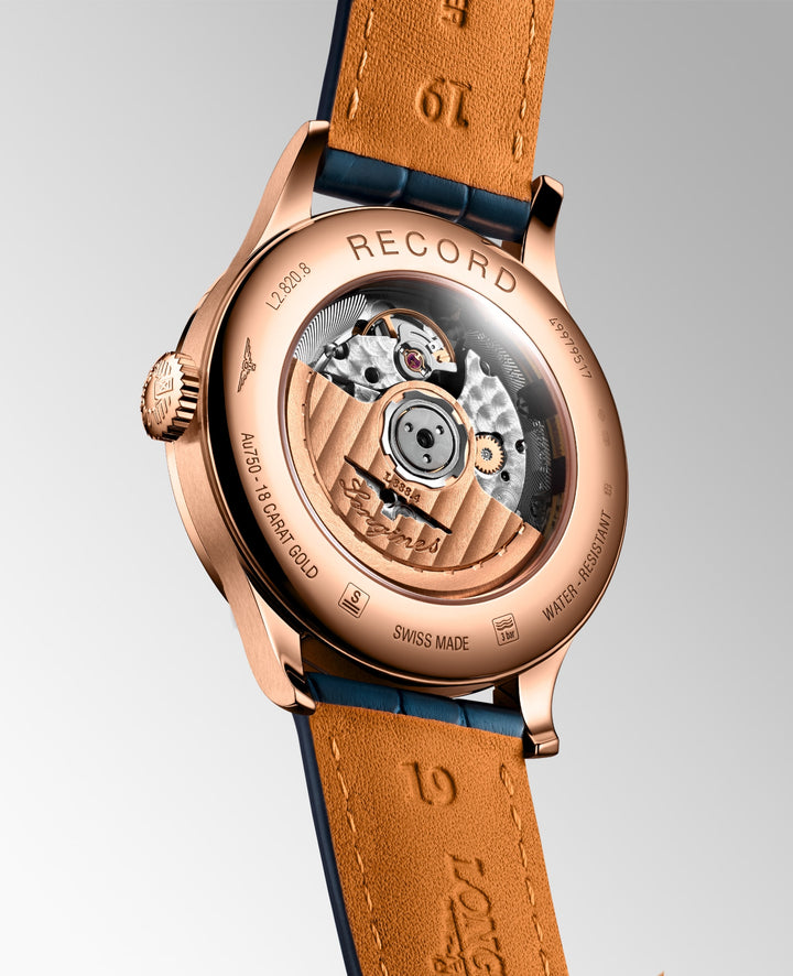Longines orologio Record 38.5 mm L2.820.8.92.2