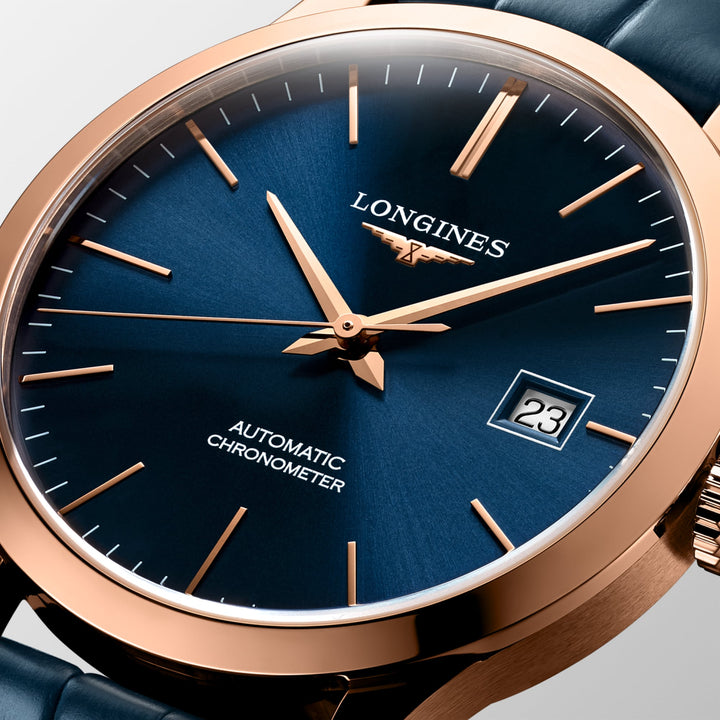 Longines orologio Record 38.5 mm L2.820.8.92.2