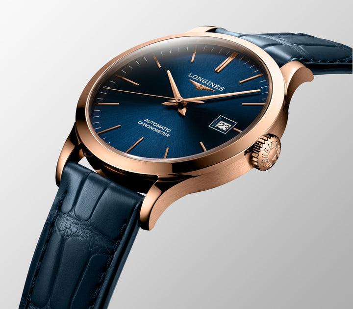 Longines orologio Record 38.5 mm L2.820.8.92.2