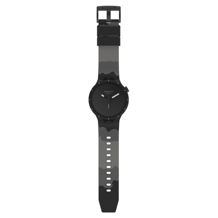 Reloj Swatch BIOCERAMIC BASALT Originals Big Bold 47mm SB03B110