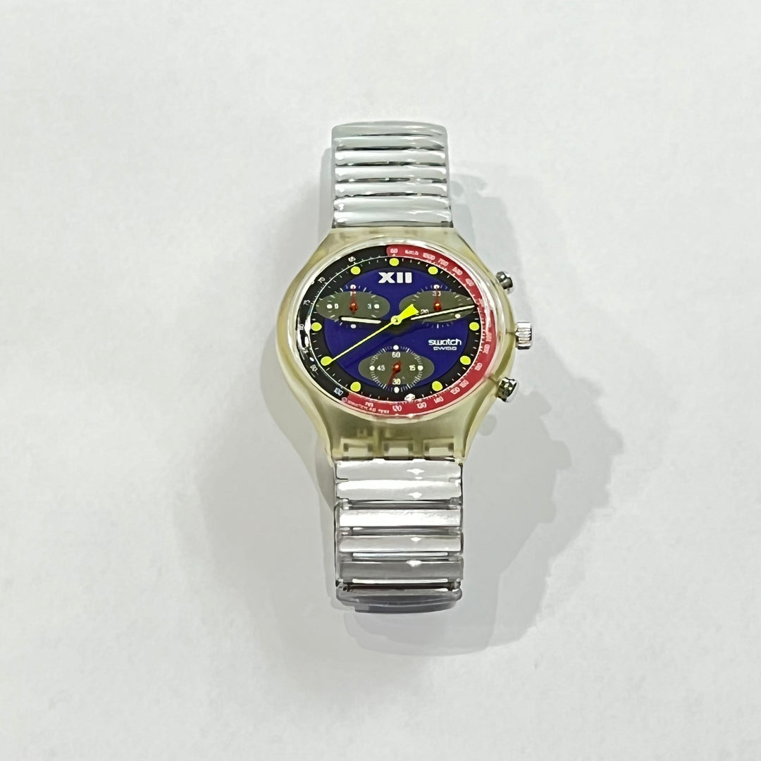 Swatch orologio BLUE CHIP Originals Chrono 37mm SCK101 - Capodagli 1937