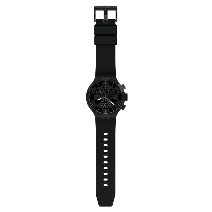 Swatch orologio CHECKPOINT BLACK Originals Big Bold 47mm SB02B400 - Capodagli 1937