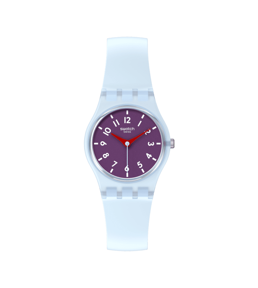 Swatch orologio POWDER PLUM Originals Lady 25mm LL126 - Capodagli 1937