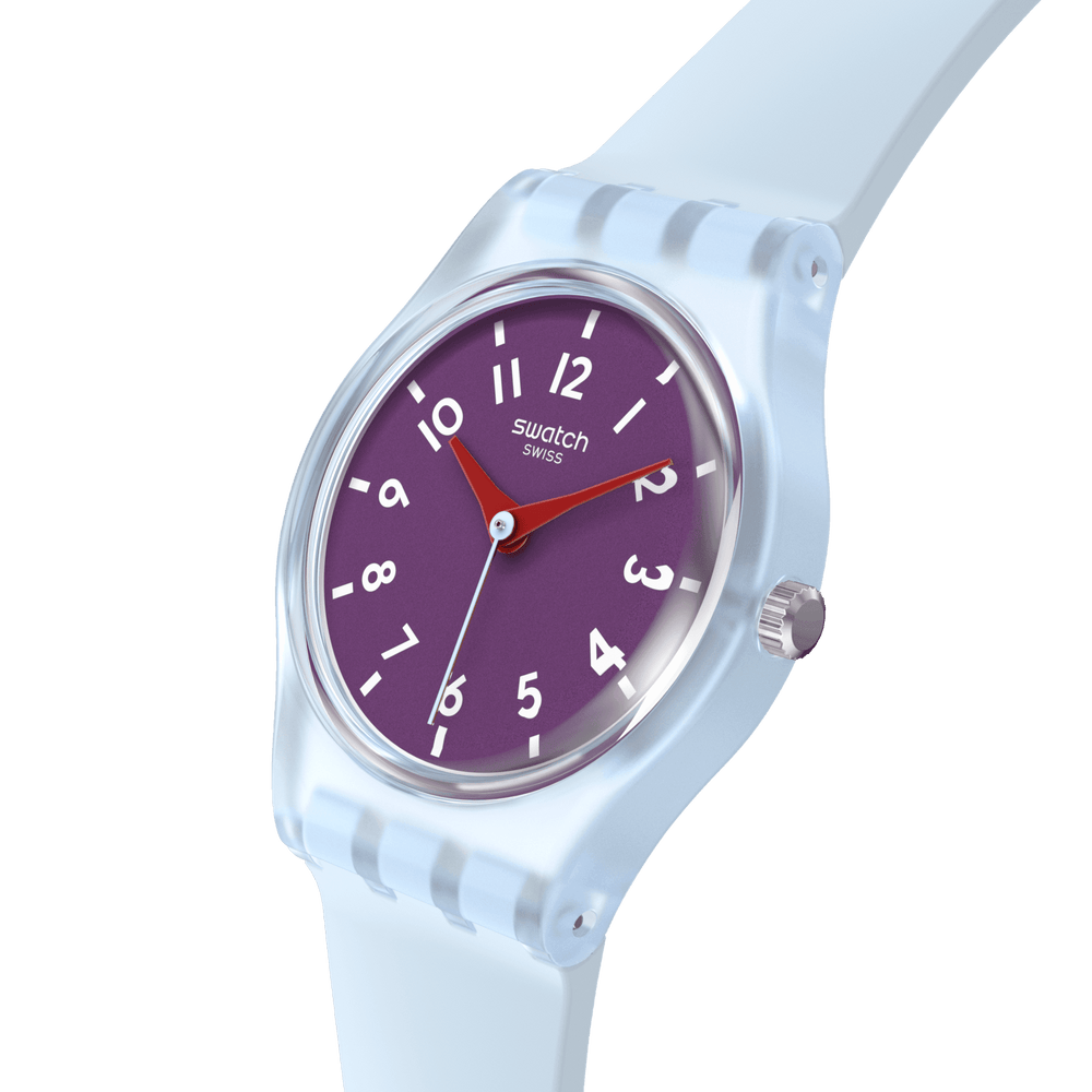 Swatch orologio POWDER PLUM Originals Lady 25mm LL126 - Capodagli 1937