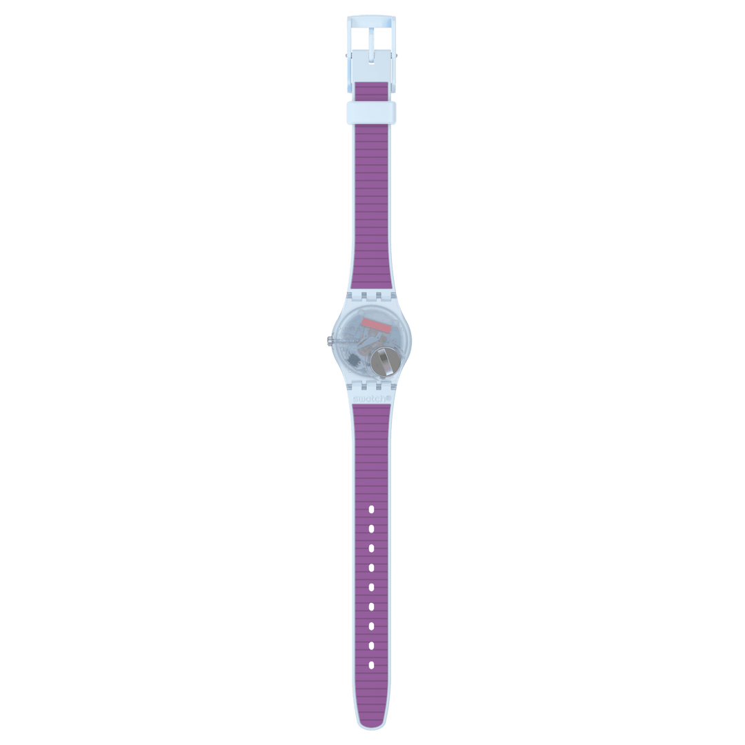 Swatch orologio POWDER PLUM Originals Lady 25mm LL126 - Capodagli 1937