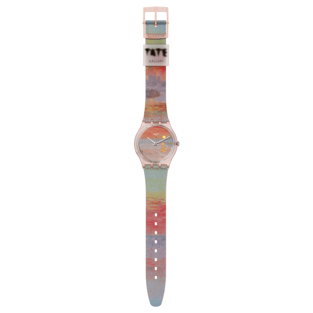 Swatch orologio TURNER'S SCARLET SUNSET Special Edition TATE GALLERY Originals Gent 34mm SO28Z700 - Capodagli 1937