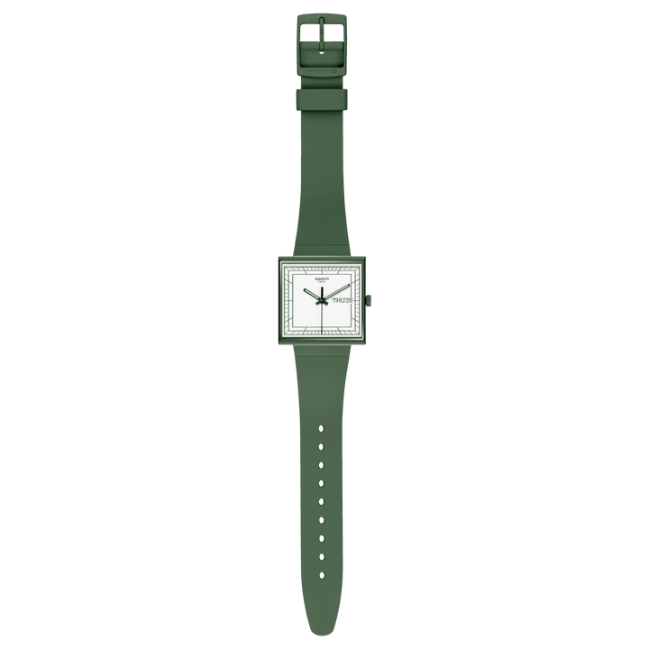 Swatch orologio WHAT IF…GREEN? Bioceramic What If? Collection 33mm SO34G700 - Capodagli 1937