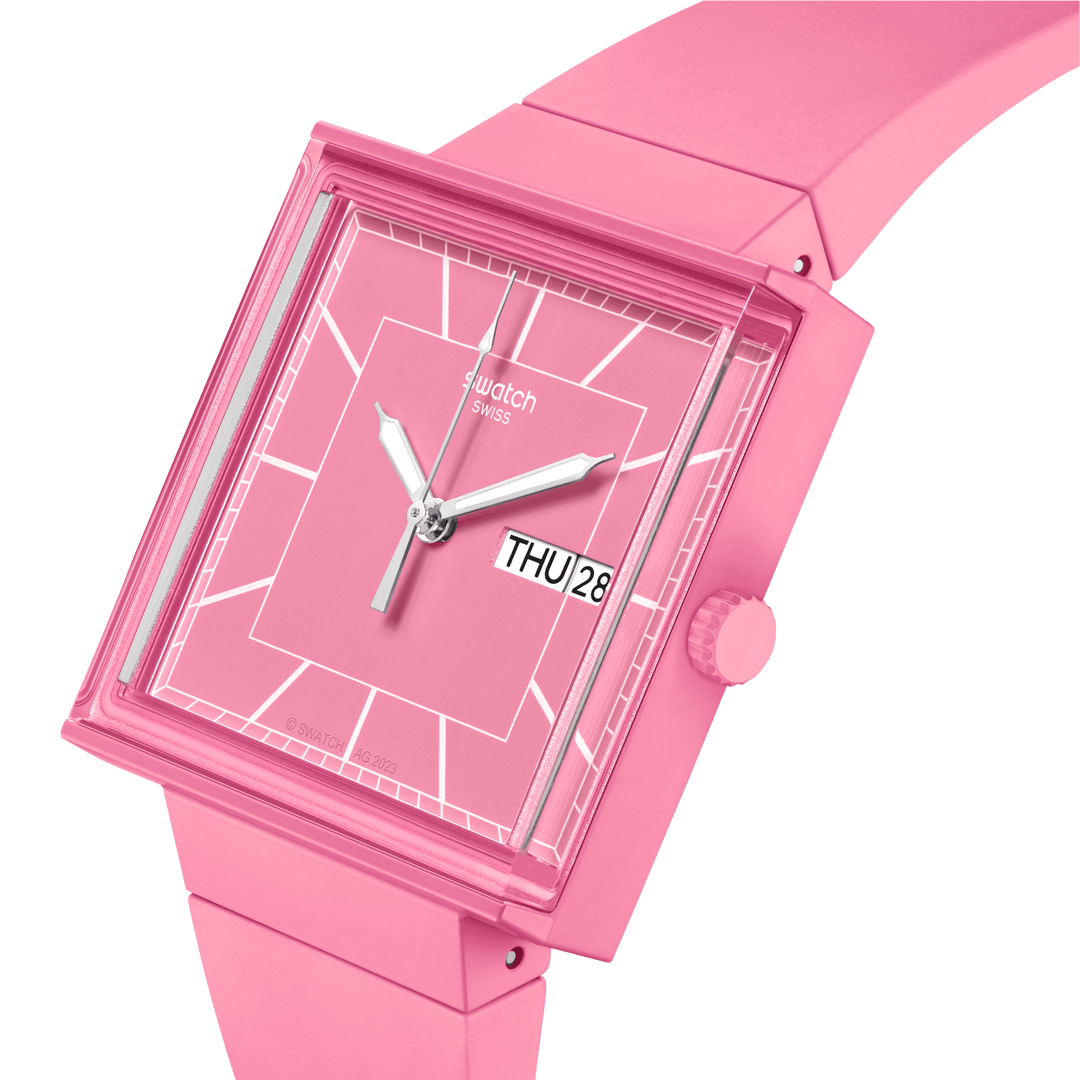 Swatch orologio WHAT IF…ROSE? Bioceramic What If? Collection 33mm SO34P700 - Capodagli 1937