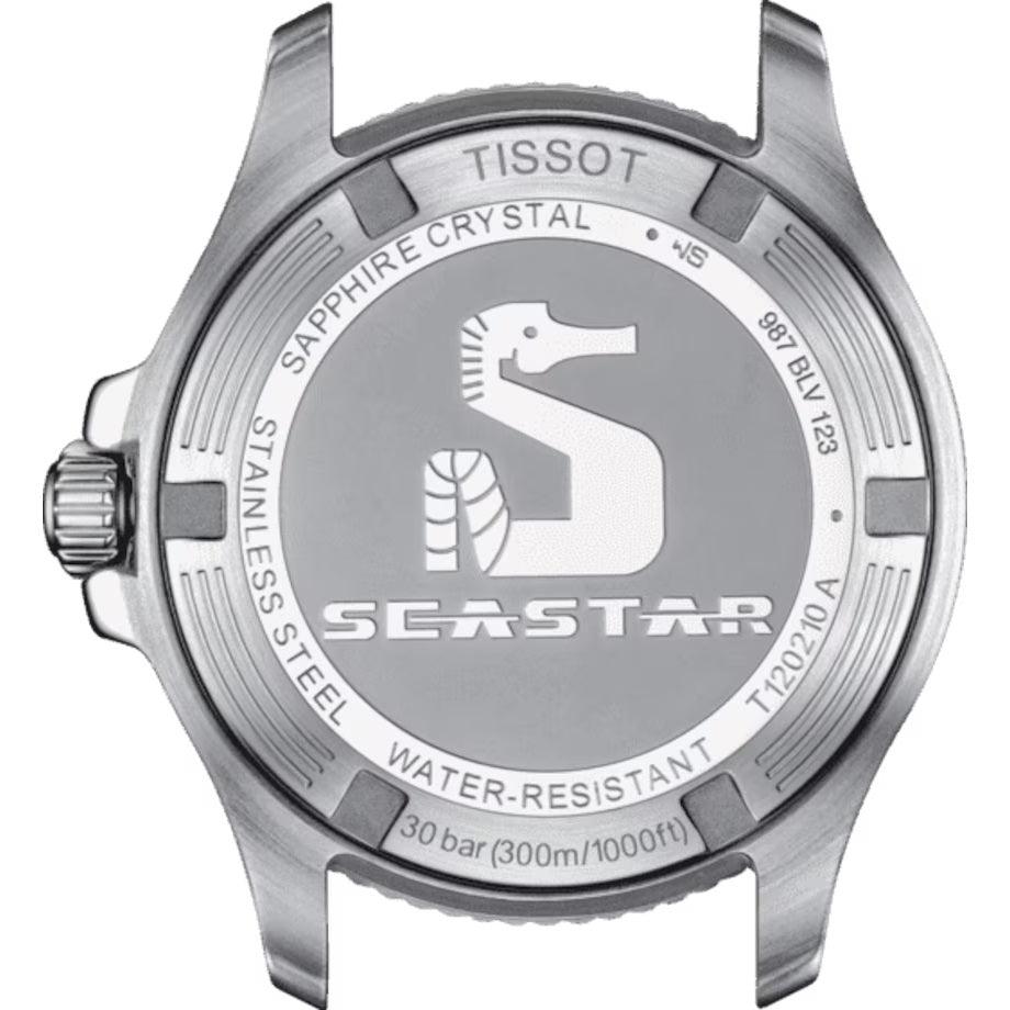 Tissot orologio Seastar 1000 36mm nero quarzo acciaio T120.210.11.051.00 - Capodagli 1937