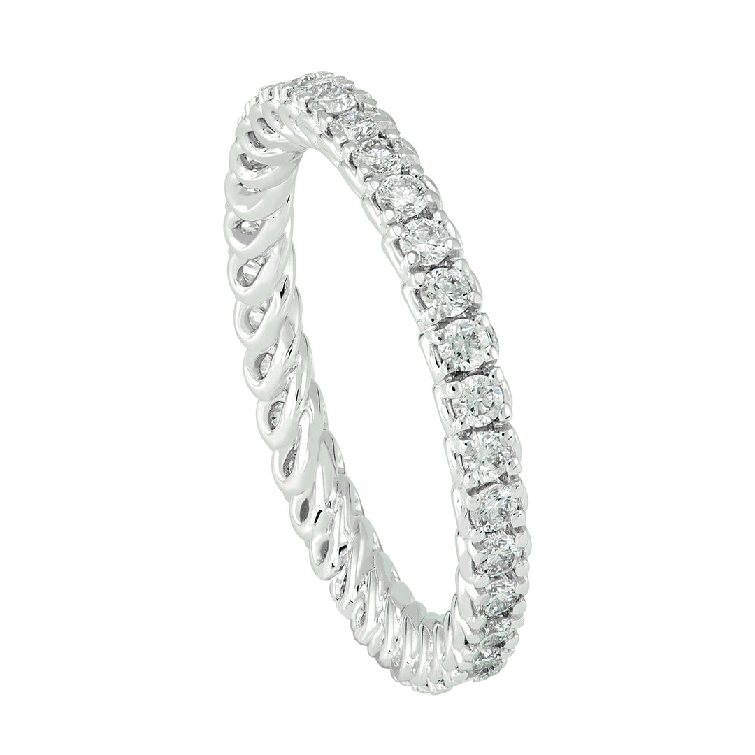 Golay lineær gyro fingerring uendelig kærlighed ct. 0,75 AET024075DI-17235110021