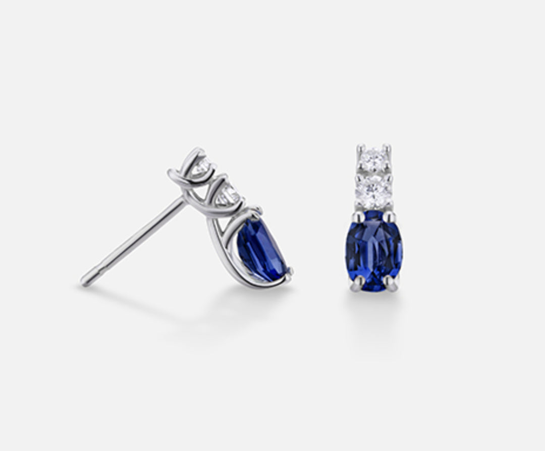 Mikiko veya 18k oval safir 6x4 ct.0,80 çap ct.0,20 MO5035O4ZFD