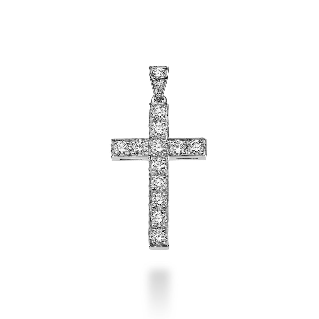 Golay pe 18k ct.1,00 rozmiar krzyża 5 cm.2,6 GP5005O4BR100-5