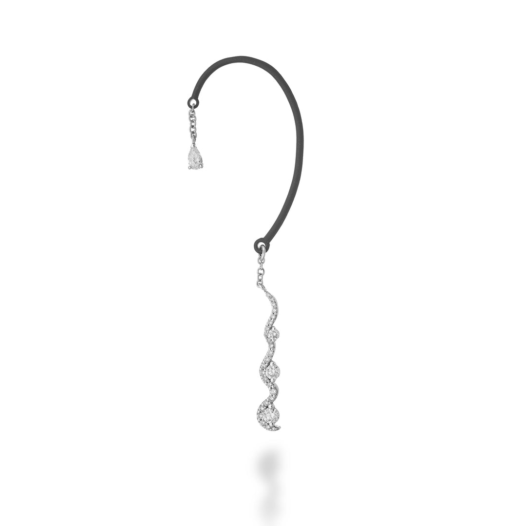 Golay venstre øre manchet ørering titanium element OEC806DBSX-26013110149