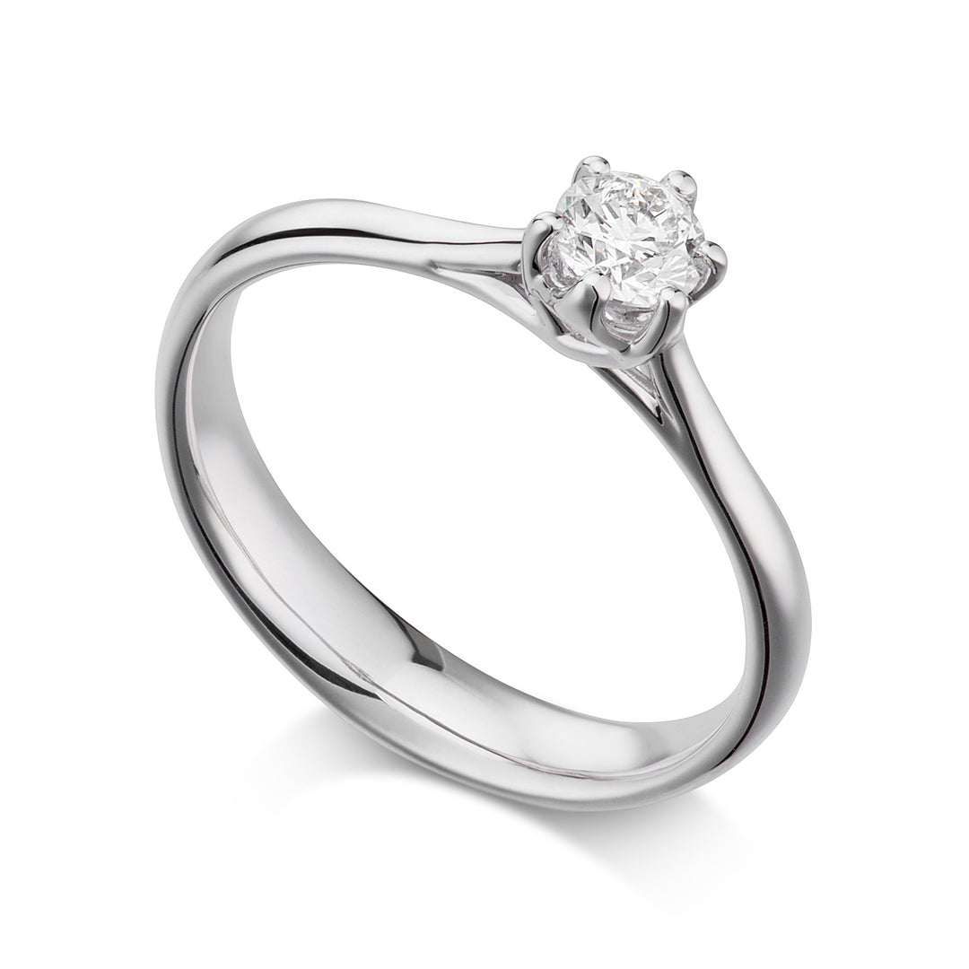 World Diamond Group pasziánsz gyűrű 6 ággal ASL040DI-26064110080