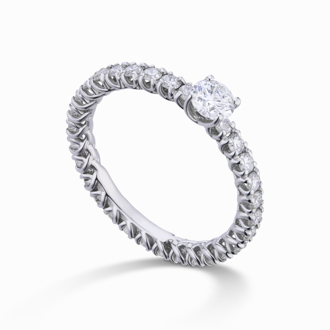 Inel de grație liniar Golay cu solitari 0,3 ct ABTRE1475-23059110016