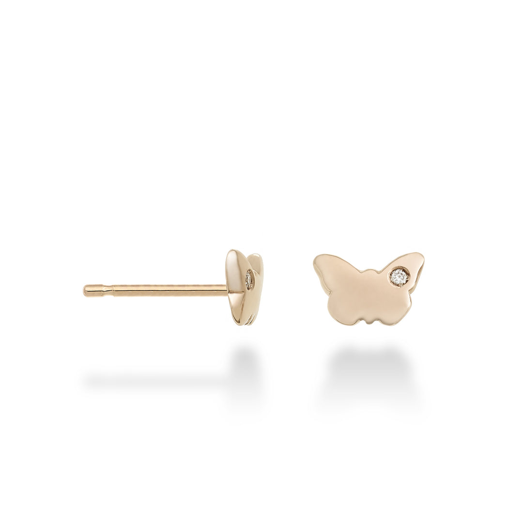 Mikiko or 18k butterfly 0.02 ct rose gold MO5113O3BR002