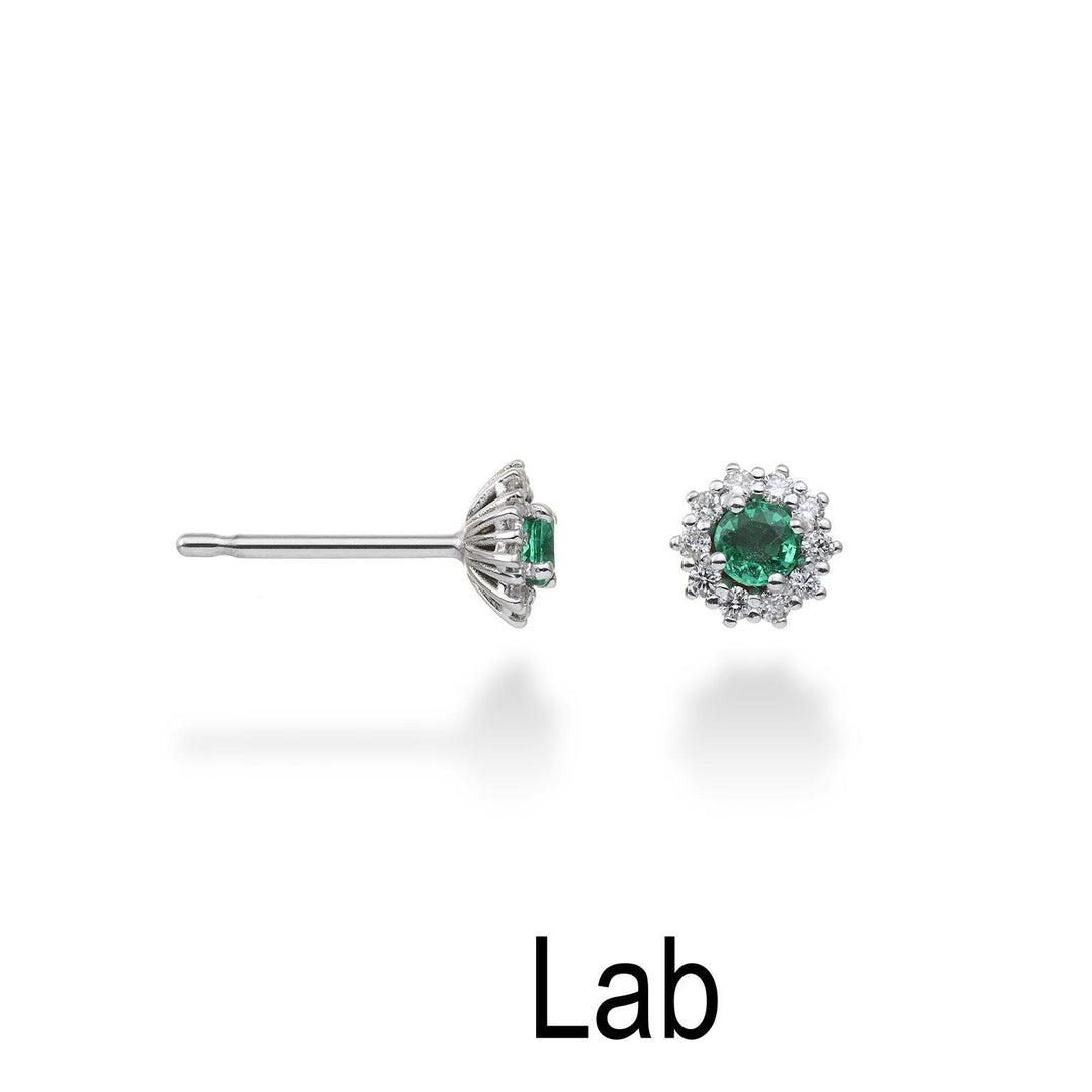Mikiko vagy 18k smaragd ct.0,20 átm. 0,14 ct 2-es méretű MO5067O4SML020