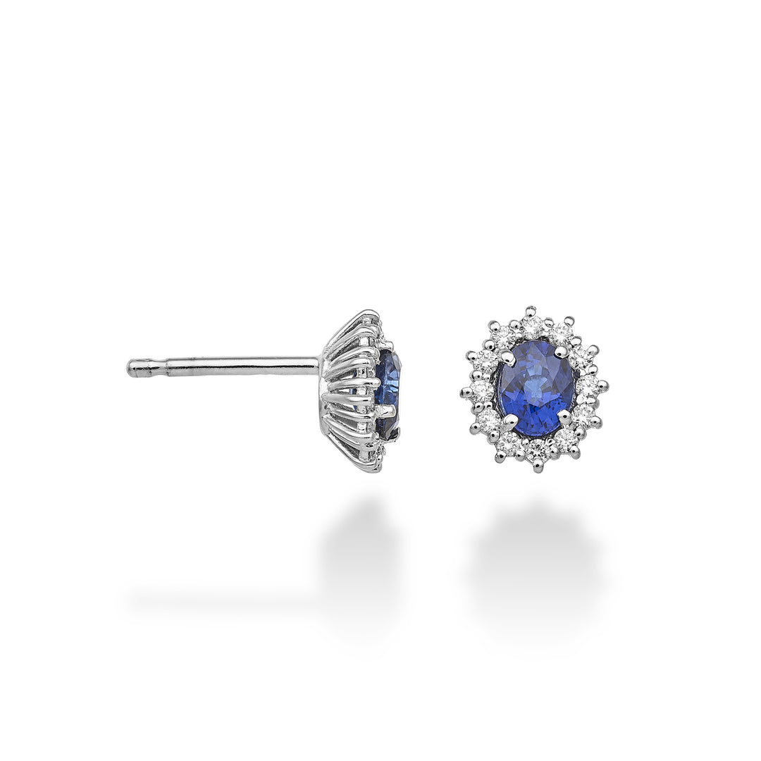 Nihama sau safir oval 18k 5x4 ct.0,80 diam. 0,20 ct NO5104O4ZFD