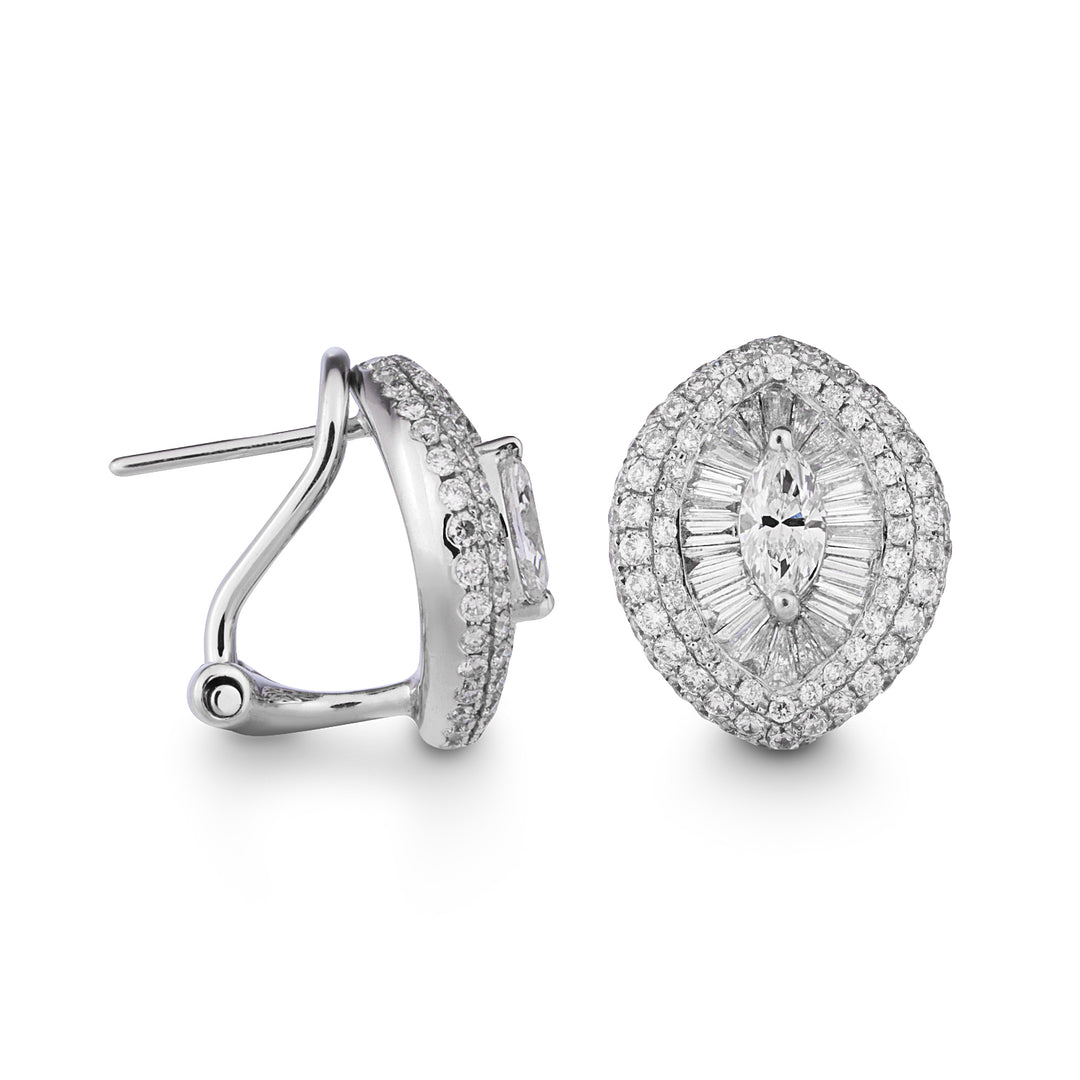 Golay brill tepper markiz küpe ORTE2967-10246000009