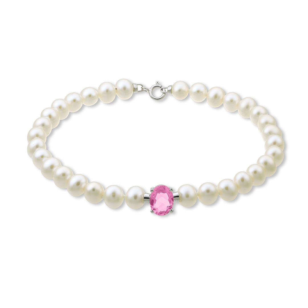 Mikiko br 18k fw 5-5,5 οβάλ ροζ τοπάζι 6x8 ct.1,40 ελατήριο δαχτυλίδι MB1017O4TPPK50