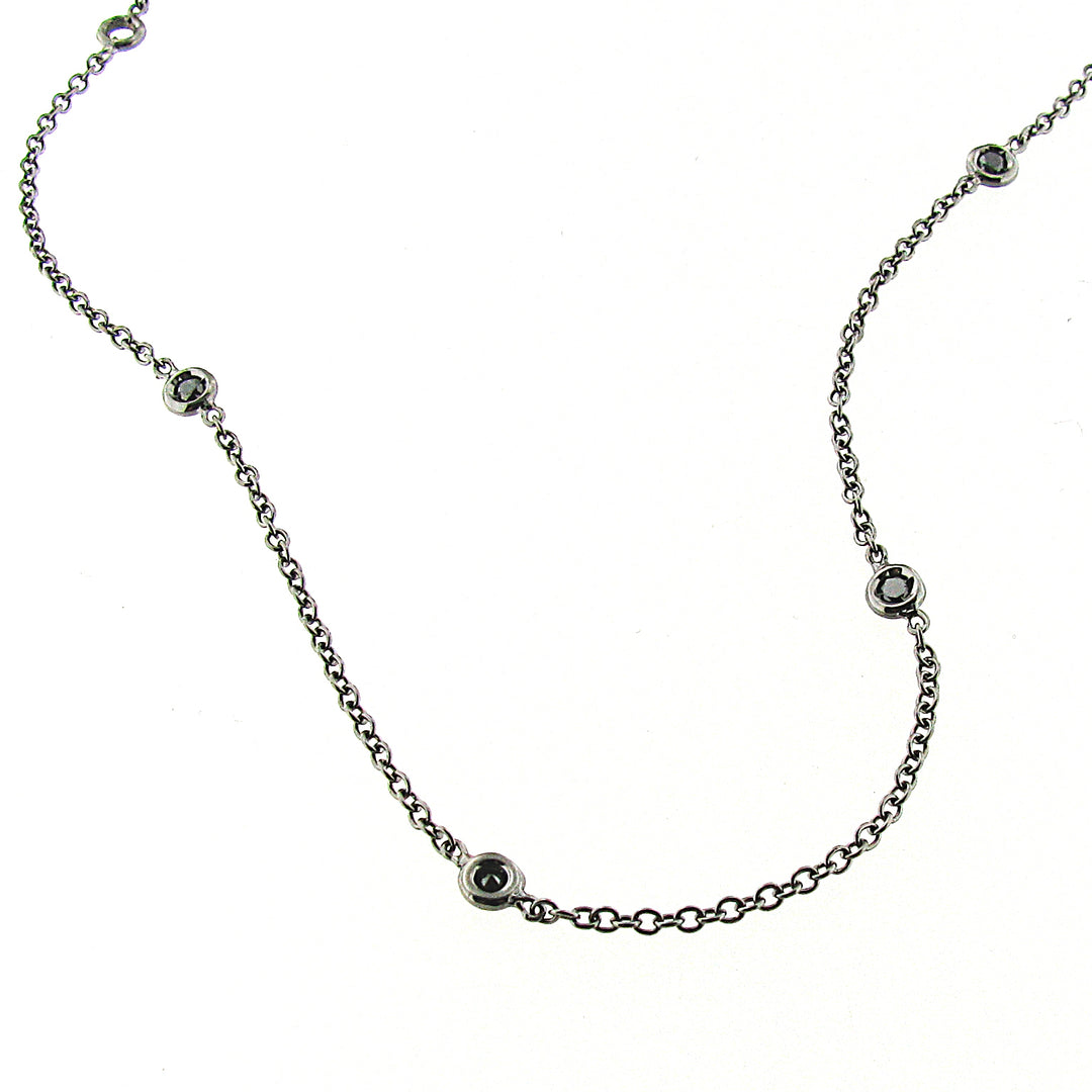 Golay choker 9 nappia 42 cm musta GNETIDN-14287110098