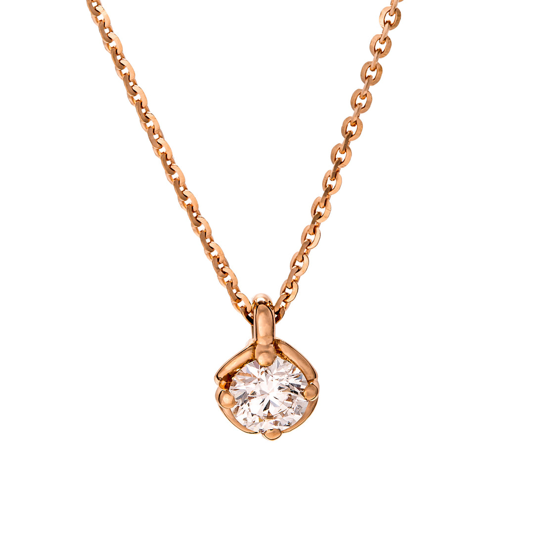 Golay ροζ χρυσό dew choker PL006RWDI-16307110302
