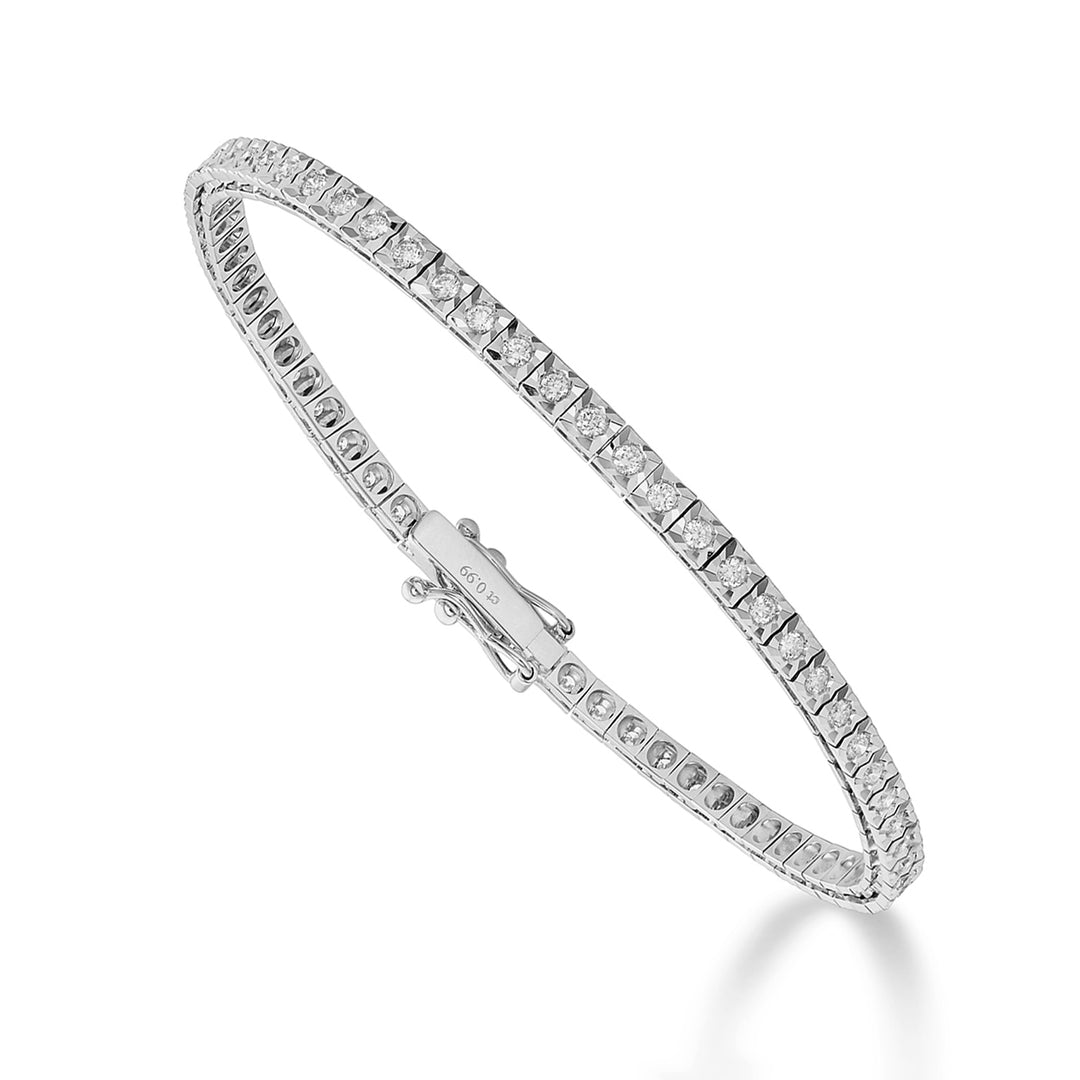 World Diamond Group stjerne tennisarmbånd 1,07 ct 17,5 cm BTQ040100WDI1-175-25241110008