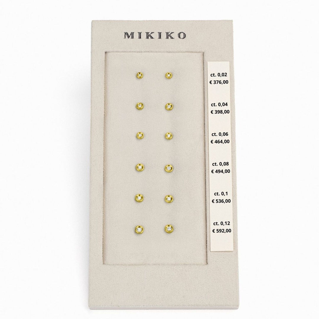 Paquete Mikiko o cebolla o5131 Oro amarillo de 18 kt 0.02-0.04-0.06-0.08-0.10-0.12 M.LIGHTBOX.67-G