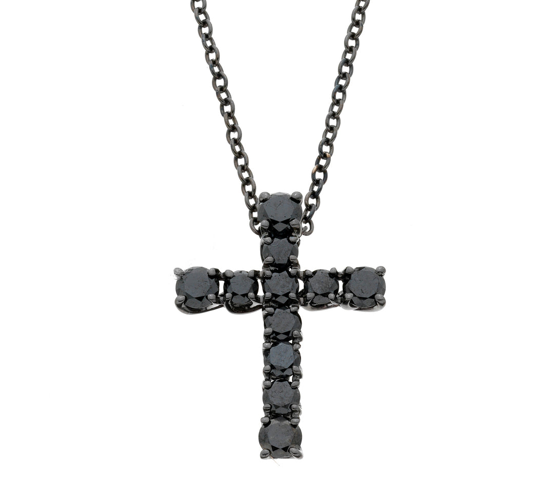 Golay grace cross choker 15 pt black GABTRE1865N