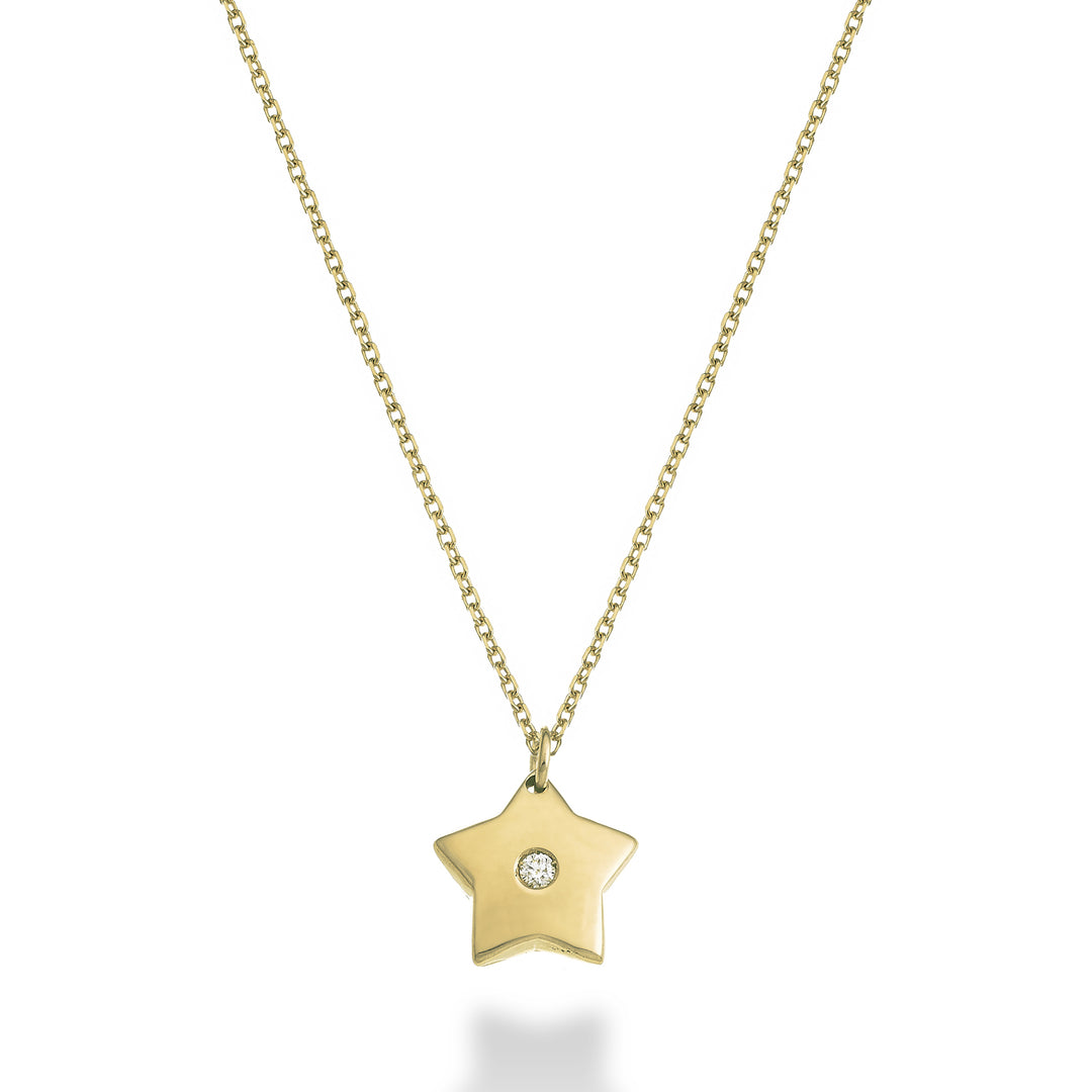 Mikiko cl 18k ster 0,01 ct geelgoud MD5128O1BR001