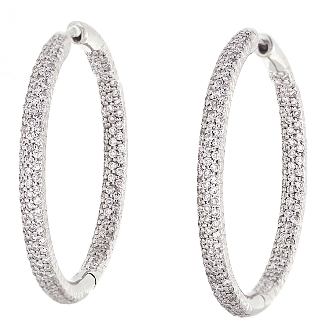 Golay hoop ørering 3,5 cm OKT5203-11299110037